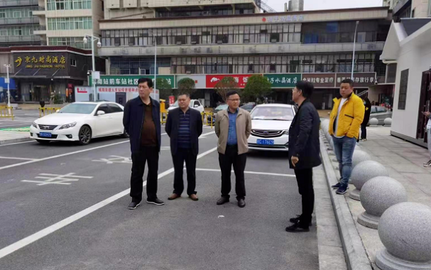 新余火車(chē)站廣場(chǎng)公交樞紐站投入使用