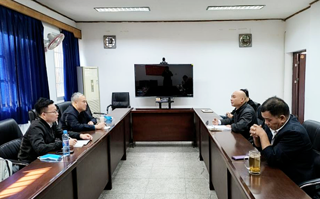 戴豪贛蒞臨長鴻物業(yè)督導工作并主持召開專題會議