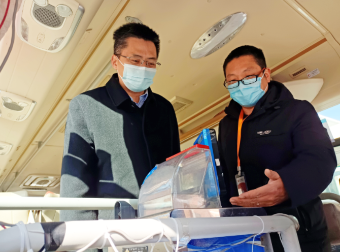 肖良芝深入一線督導(dǎo)慰問(wèn)