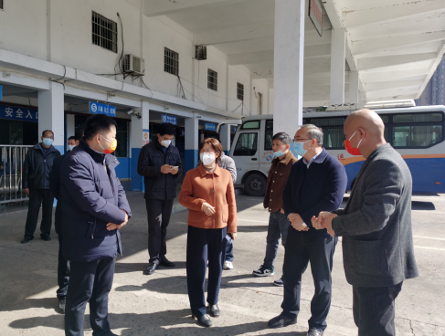 撫州長運：省市場監(jiān)管局領(lǐng)導蒞臨撫州客運總站督導春運工作